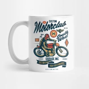 Custom Motorclub south west Mug